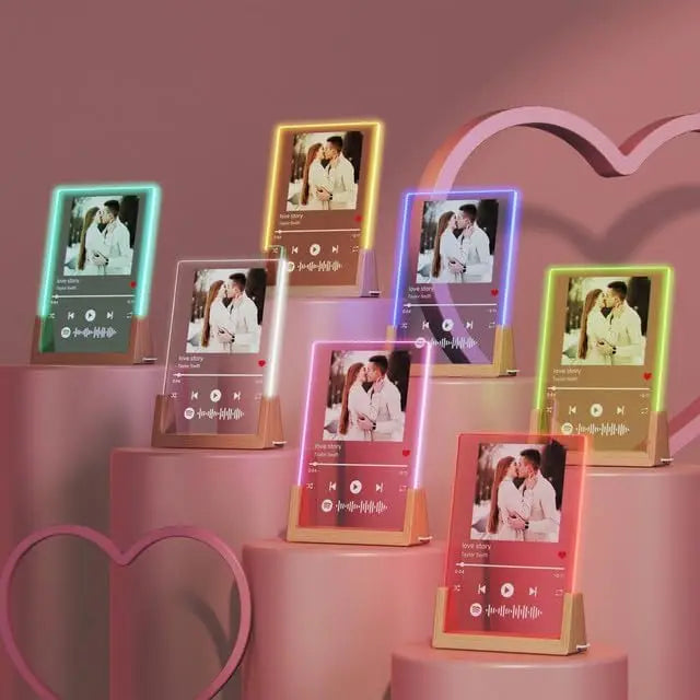 Personalized Spotify Music Acrylic Plaque – Romantic Gift 4